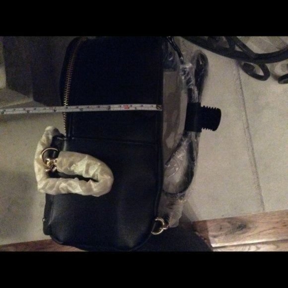 Victoria’s Secret Black City Gem Studded Backpack NWT